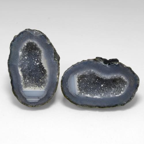 22.51 ct natürliche Mehrfarbig Achat-Geode-Edelsteine, Ausgefallene Form, Lichtundurchlässig