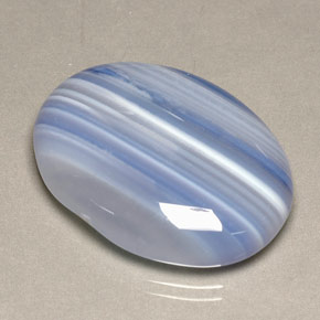 27,08 ctw natürlicher mehrfarbiger Achat, Transparent, Transparent / Lichtdurchlässig