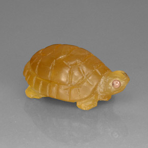 26,72 ctw natürlicher orangefarbener Achat, Transparent, Transparent / Lichtdurchlässig