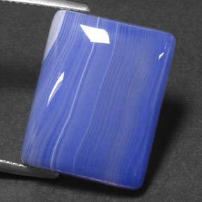 9,17 ctw natürlicher Lavendel Achat, Transparent, Transparent / Lichtdurchlässig