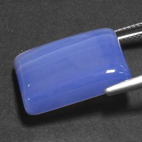 9,17 ctw natürlicher Lavendel Achat, Transparent, Transparent / Lichtdurchlässig