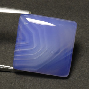 9,17 ctw natürlicher Lavendel Achat, Transparent, Transparent / Lichtdurchlässig