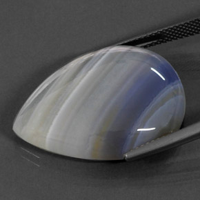 27,72 ctw natürlicher mehrfarbiger Achat, Transparent, Transparent / Lichtdurchlässig
