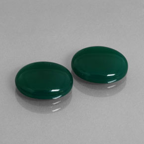  ct natürliche grüner Achat-Edelsteine, Transparent, Transparent / Lichtdurchlässig