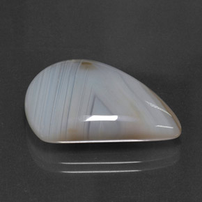 18,98 ctw natürlicher mehrfarbiger Achat, Transparent, Transparent / Lichtdurchlässig