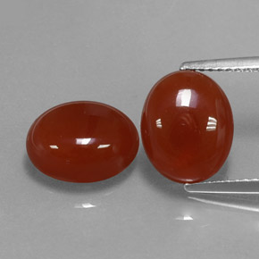  ct natürliche brauner Achat-Edelsteine, Transparent, Transparent / Lichtdurchlässig