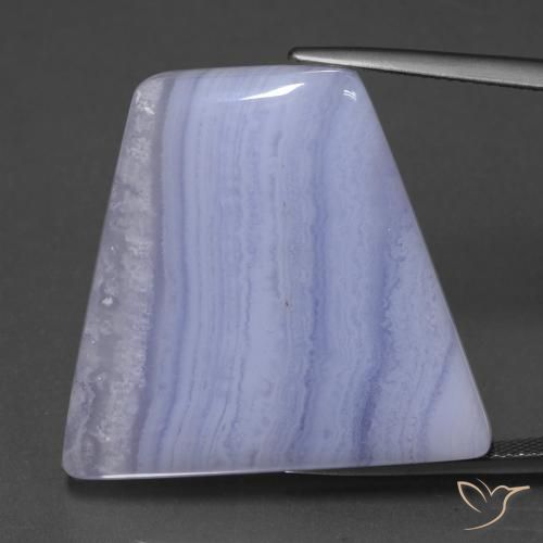 42.24ct Natürlicher Mittel-helles Violett Achat, Fantasie, Lichtdurchlässig