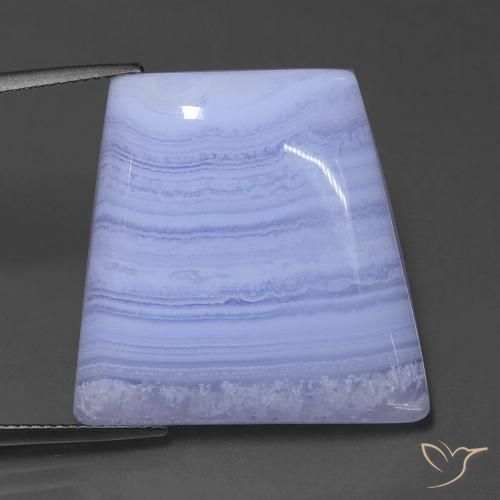 9,17 ctw natürlicher Königsviolett Achat, Ausgefallene Form, Lichtdurchlässig