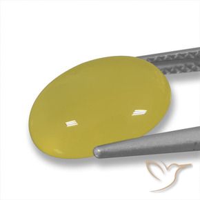 9,17 ctw natürlicher Helles Gold-Gelb Achat, Oval, Lichtdurchlässig