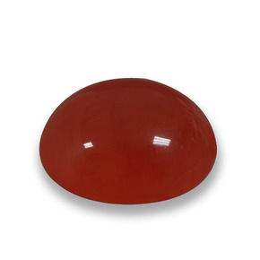 5,87 ctw natürlicher roter Achat, Oval Schliff, Lichtdurchlässig
