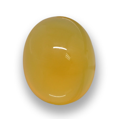 4,82 ctw natürlicher goldener Achat, Oval Schliff, Lichtdurchlässig