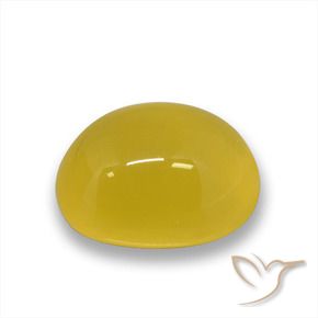 9,17 ctw natürlicher Honiggelb Achat, Oval, Lichtdurchlässig