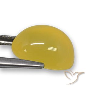 9,17 ctw natürlicher Gelblich Gold Achat, Oval, Lichtdurchlässig