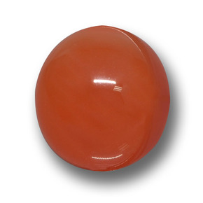 5,61 ctw natürlicher roter Achat, Oval Schliff, Lichtdurchlässig