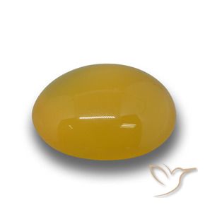 9,17 ctw natürlicher Gold-Orange Achat, Oval, Lichtdurchlässig