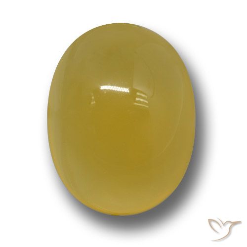 4.61ct Natürlicher Gold-Orange Achat, Oval, Lichtdurchlässig