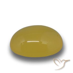 9,17 ctw natürlicher Gold-Orange Achat, Oval, Lichtdurchlässig