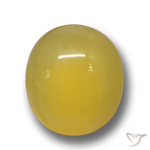 5.84ct Natürlicher Gold-Orange Achat, Oval, Lichtdurchlässig