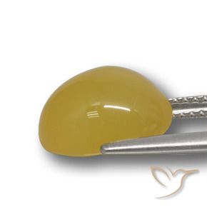 9,17 ctw natürlicher Gold-Orange Achat, Oval, Lichtdurchlässig