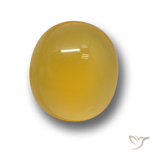 5.70ct Natürlicher Gold-Orange Achat, Oval, Lichtdurchlässig, Photo A