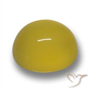 9,17 ctw natürlicher Toskana Gelb Achat, Oval, Lichtdurchlässig
