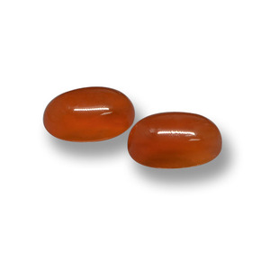 1,17 ct natürliche roter Achat-Edelsteine, Oval Schliff, Lichtdurchlässig