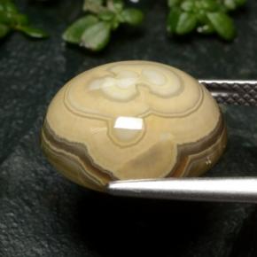 9,17 ctw natürlicher Mehrfarbig Achat, Oval Schliff, Lichtundurchlässig