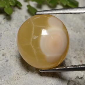 7,59 ctw natürlicher mehrfarbiger Achat, Oval Schliff, Lichtdurchlässig
