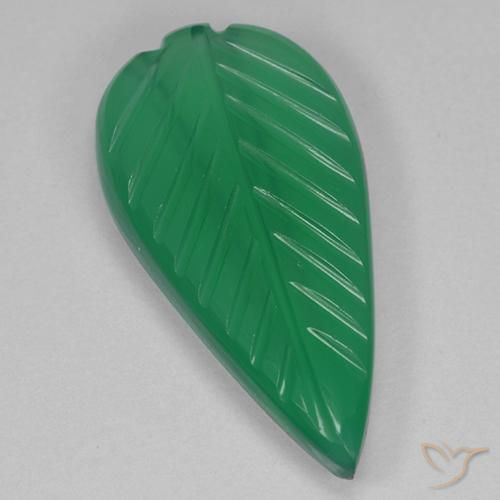 4.23ct Natürlicher Mittelgrün Achat, Fantasie, Transparent