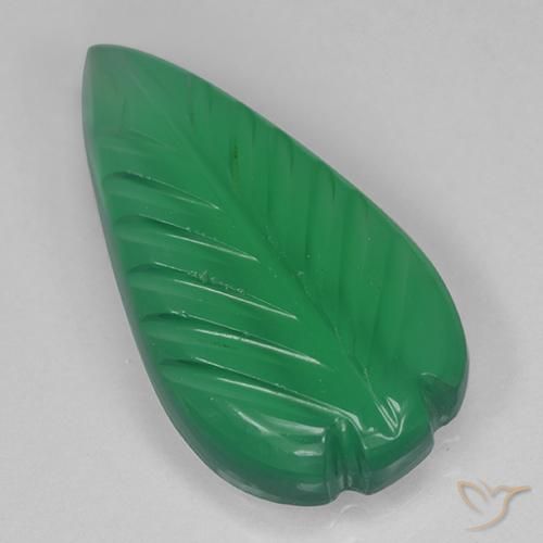 3.30ct Natürlicher Mittelgrün Achat, Fantasie, Transparent