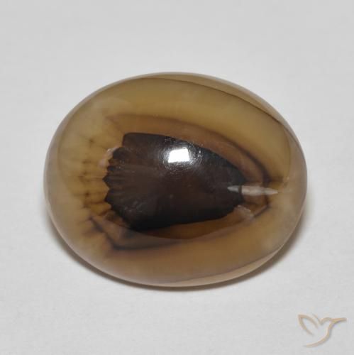 10.67ct Natürlicher Mehrfarbig Achat, Oval, Lichtdurchlässig