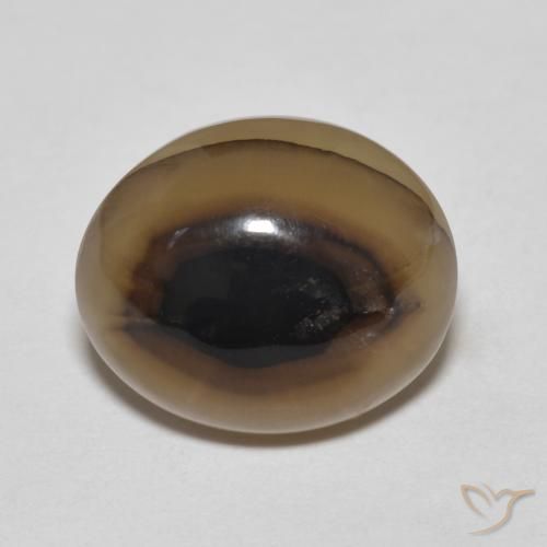 8.49ct Natürlicher Mehrfarbig Achat, Oval, Lichtdurchlässig, Photo A
