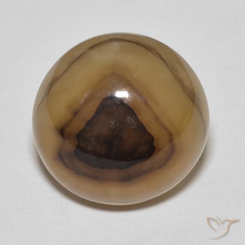 12.23ct Natürlicher Mehrfarbig Achat, Oval, Lichtdurchlässig