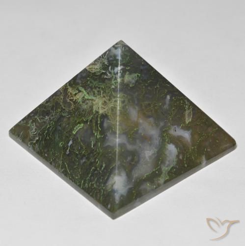 128.79ct Natürlicher Grün mit Rot Achat, Quadrat, Lichtundurchlässig