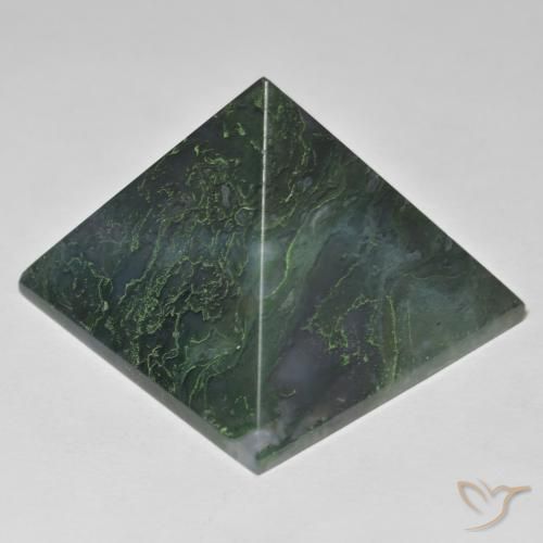 118.72ct Natürlicher Mittelgrün Achat, Quadrat, Lichtundurchlässig
