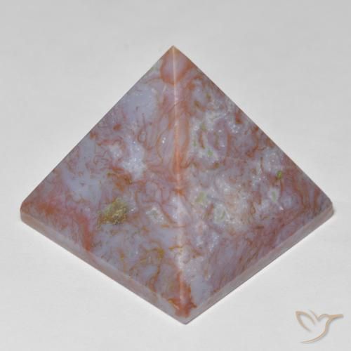 104.97ct Natürlicher Mehrfarbig Achat, Quadrat, Lichtundurchlässig