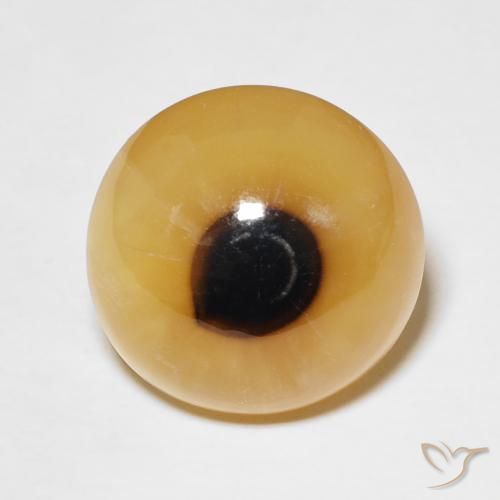 12.47ct Natürlicher Mehrfarbig Achat, Runden, Lichtdurchlässig, Photo A