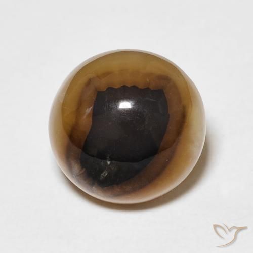 6.25ct Natürlicher Mehrfarbig Achat, Runden, Lichtdurchlässig