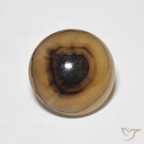 8.00ct Natürlicher Mehrfarbig Achat, Runden, Lichtdurchlässig, Photo A