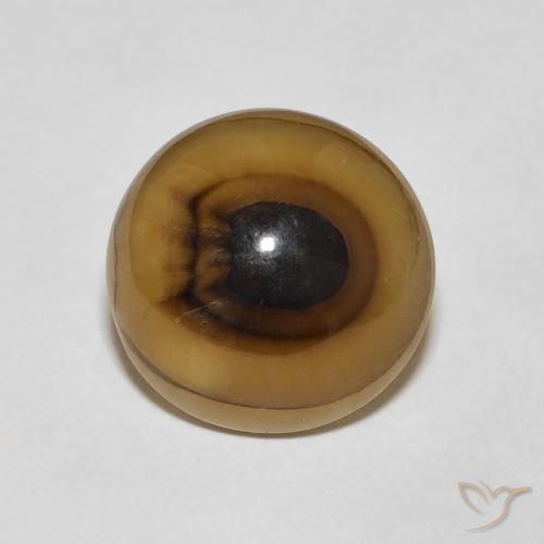 7.04ct Natürlicher Mehrfarbig Achat, Runden, Lichtdurchlässig