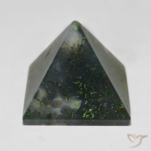 97.43ct Natürlicher Mittelgrün Achat, Quadrat, Lichtundurchlässig