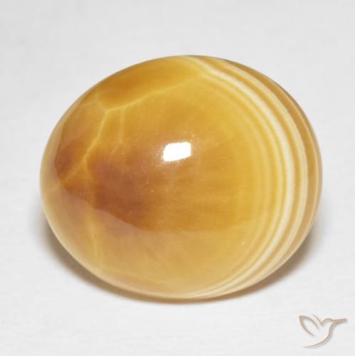 19.09ct Natürlicher Mehrfarbig Achat, Oval, Lichtundurchlässig, Photo A