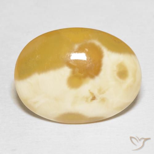 18.52ct Natürlicher Mehrfarbig Achat, Oval, Lichtundurchlässig, Photo A