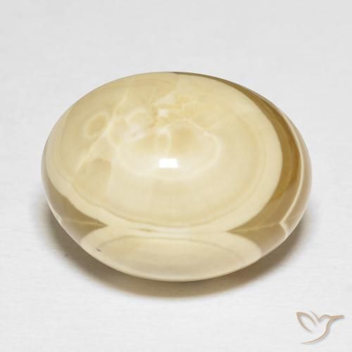27.82ct Natürlicher Mehrfarbig Achat, Oval, Lichtundurchlässig