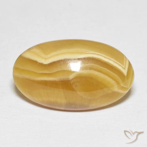 12.75ct Natürlicher Mehrfarbig Achat, Oval, Lichtundurchlässig