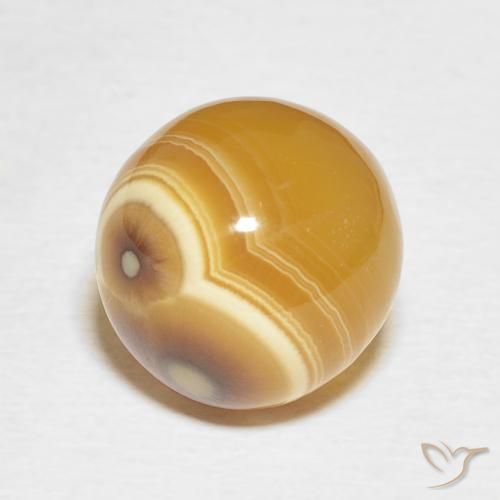 10.47ct Natürlicher Mehrfarbig Achat, Kugel / Ball, Lichtundurchlässig