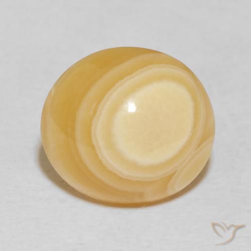 9.74ct Natürlicher Mehrfarbig Achat, Oval, Lichtundurchlässig