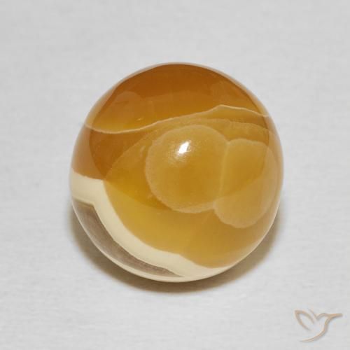 12.89ct Natürlicher Mehrfarbig Achat, Kugel / Ball, Lichtundurchlässig