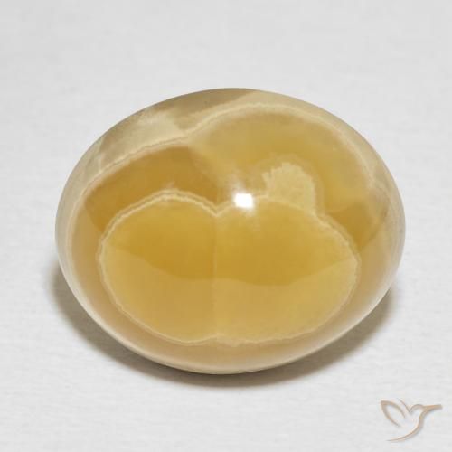 16.85ct Natürlicher Mehrfarbig Achat, Oval, Lichtundurchlässig, Photo A