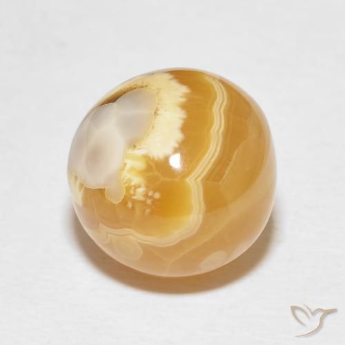 11.17ct Natürlicher Mehrfarbig Achat, Kugel / Ball, Lichtundurchlässig